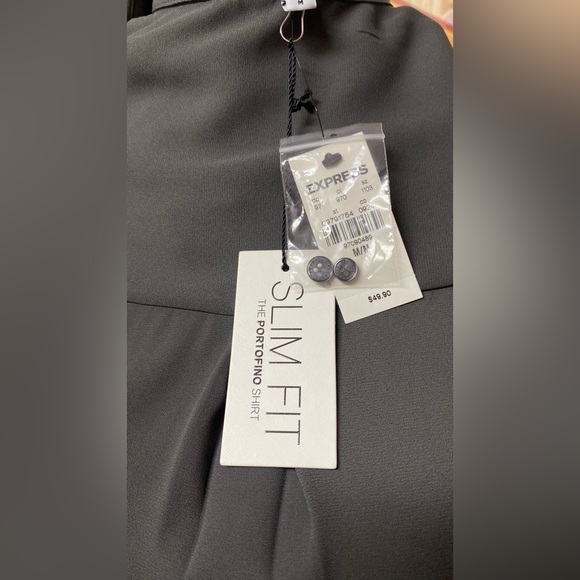 Express The Portofino Slim Fit $49 Blouse - Picture 6 of 9